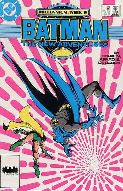 Batman - Vol 1 - #415 - 1988 - Millennium - (FN)