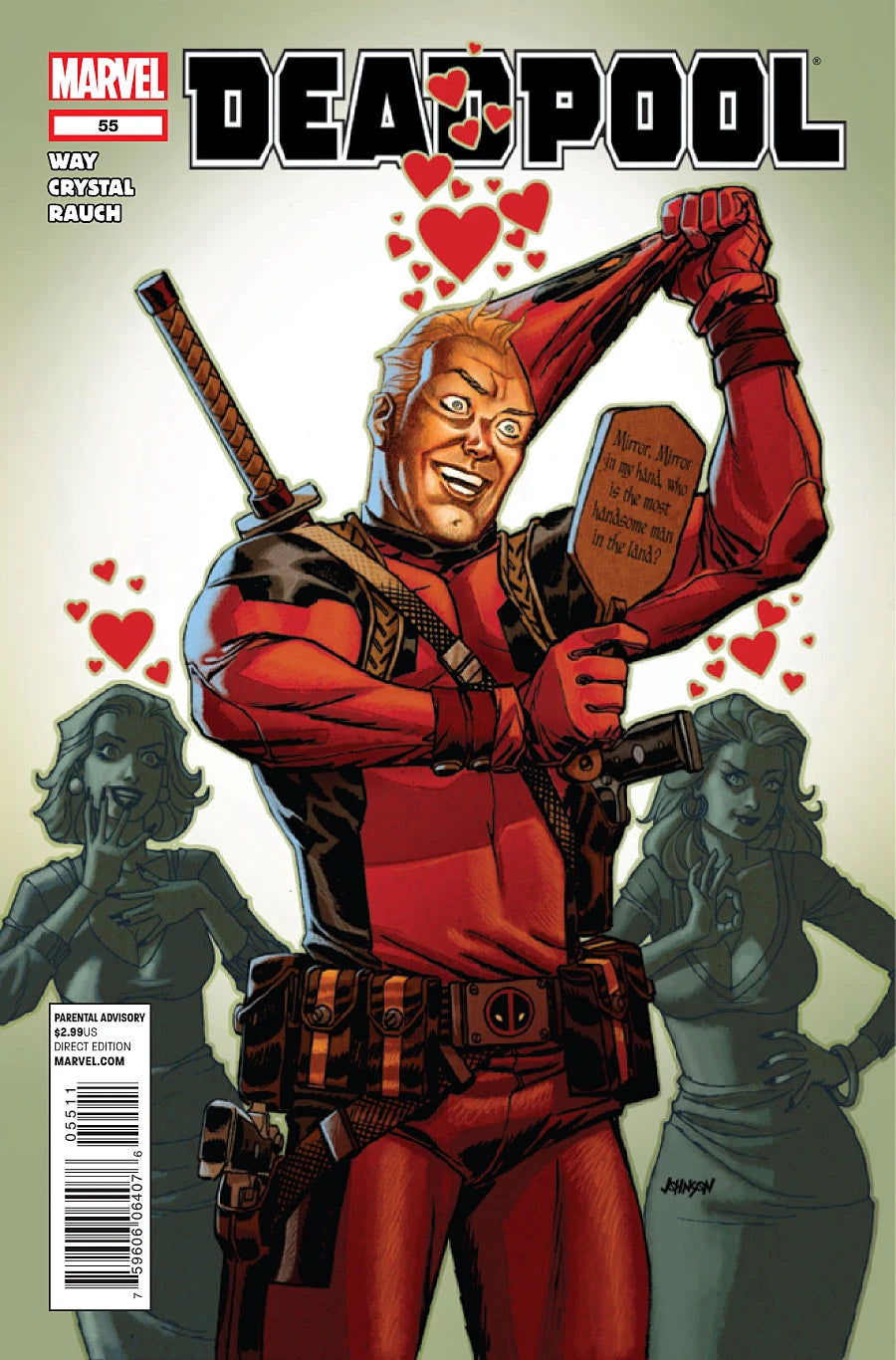 Deadpool - Vol 3 - #55 - 2012 - Deadpool Reborn (Part 1): Bright Bright Sunshiny Day - (VFN+)