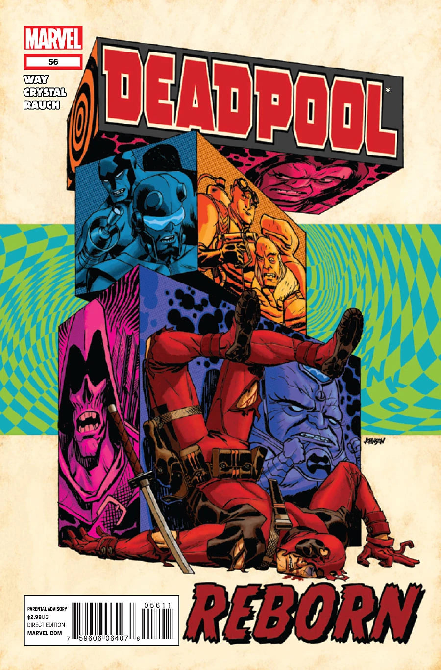 Deadpool - Vol 3 - #56 - 2012 - Deadpool Reborn (Part 2): Master of my own Domain - (VFN+)