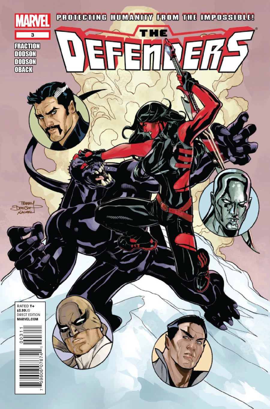The Defenders - Vol 4 - #3 - 2012 - Breaker of Worlds - Part 3: The Man With Ω on His Palms - (FN)