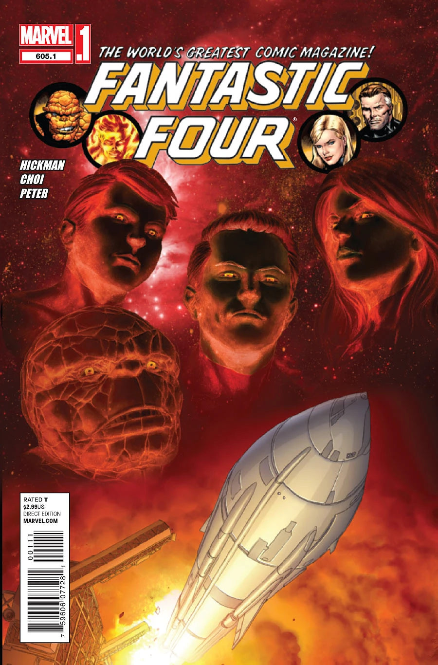 Fantastic Four - Vol 3 - #605.1 - 2012 - Origin Story - (VFN)