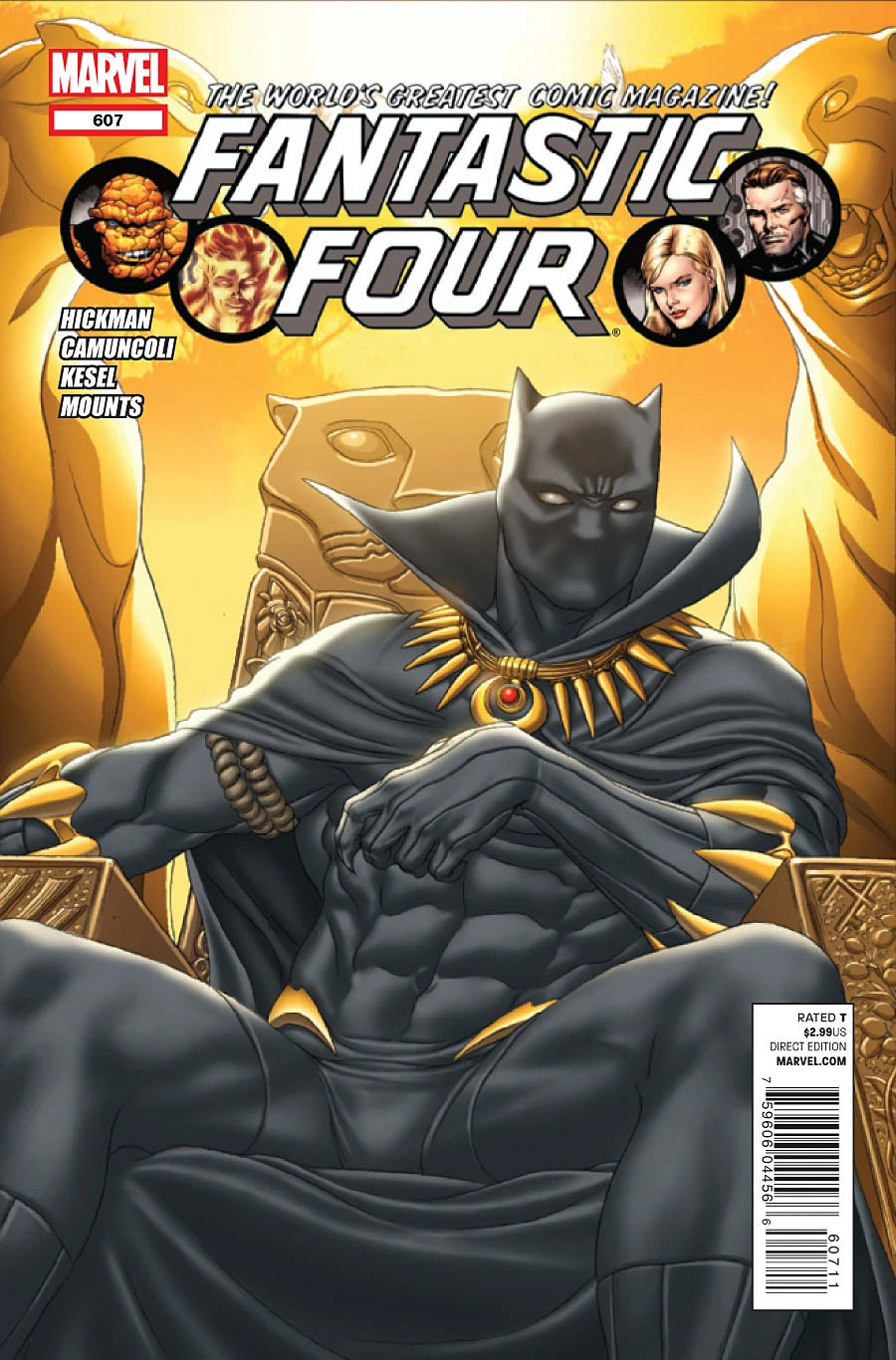 Fantastic Four - Vol 3 - #607 - 2012 - Inert - (VFN+)