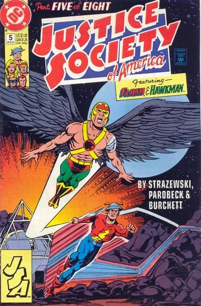 Justice Society of America - Vol 1 - #5 - 1991 - Vengeance from the Stars! Part 5: Double Star Rising - (FN)
