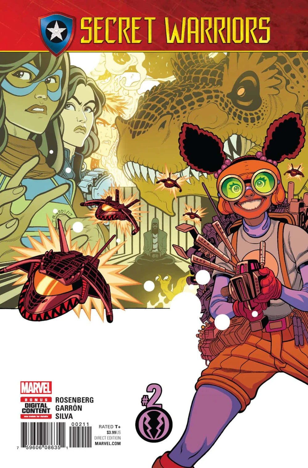 Secret Warriors - Vol 2 - #2 - 2017 - To Begin The World Over Again: Part Two - (NM)