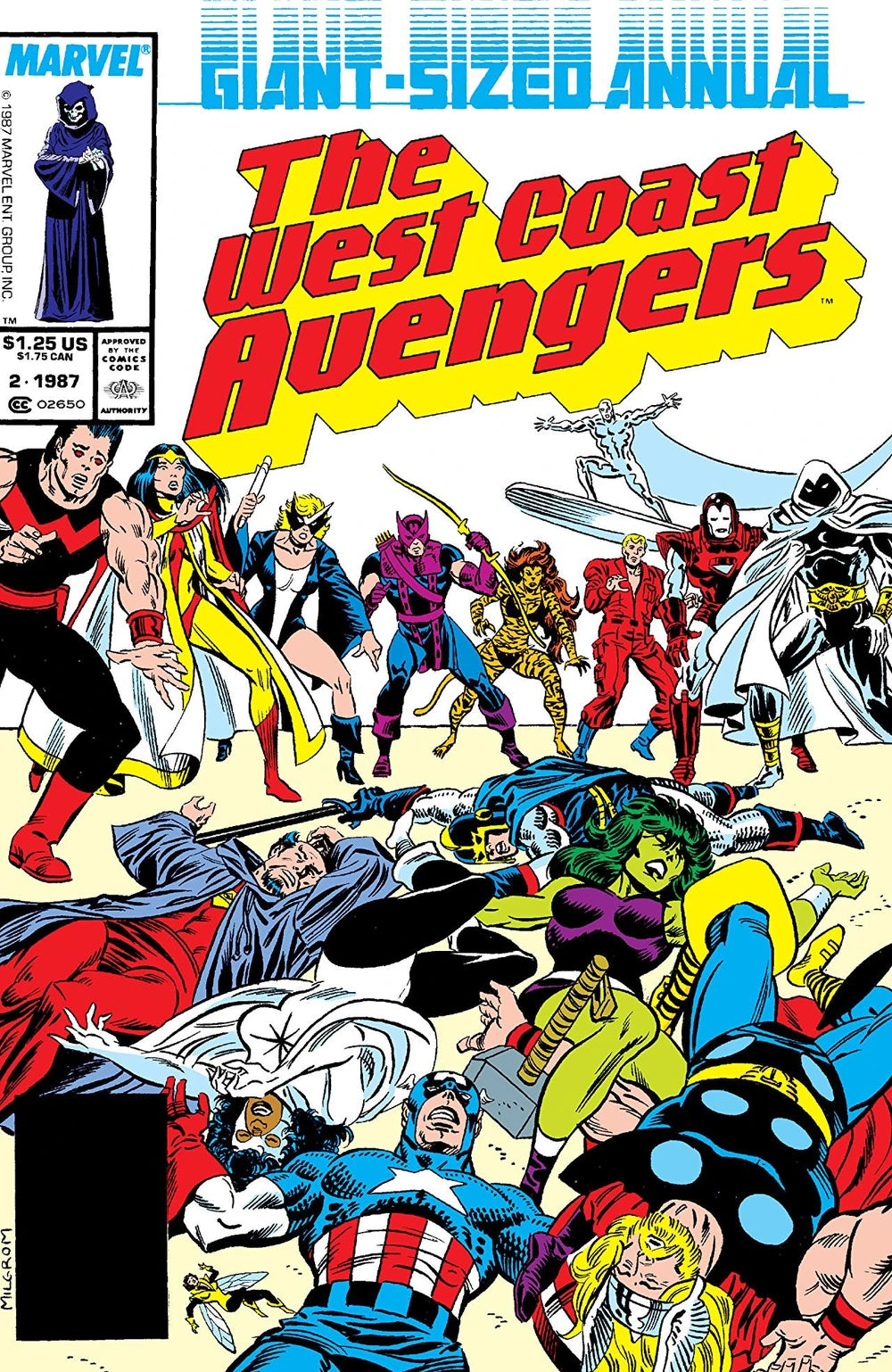 The West Coast Avengers Annual - Vol 1 - #2 - 1987 - Death and Texas - (VFN)