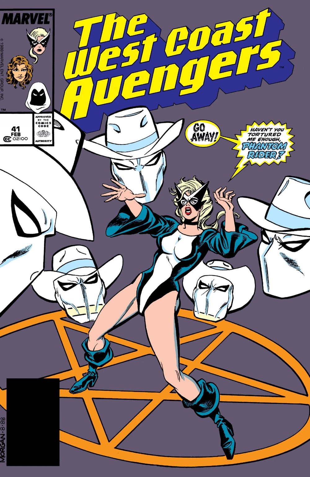 The West Coast Avengers - Vol 2 - #41 - 1989 - When Ghosts Can Die, Even Gods Must Fear! - (VFN)