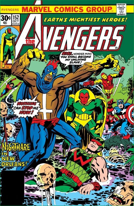 Avengers - Vol 1 - #152 - 1976 - Nightmare in New Orleans! - (VFN+)