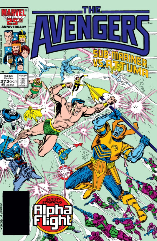 Avengers - Vol 1 - #272 - 1986 - Assault on Atlantis - (VFN)