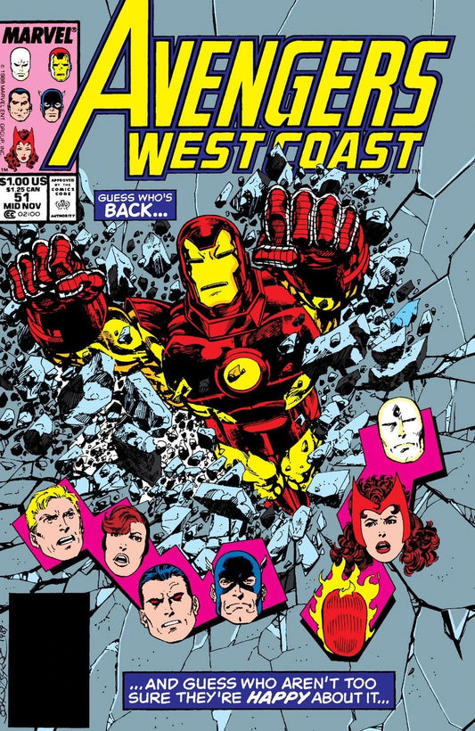 The West Coast Avengers - Vol 2 - #51 - 1989 - I Sing of Arms and Heroes - (FN)