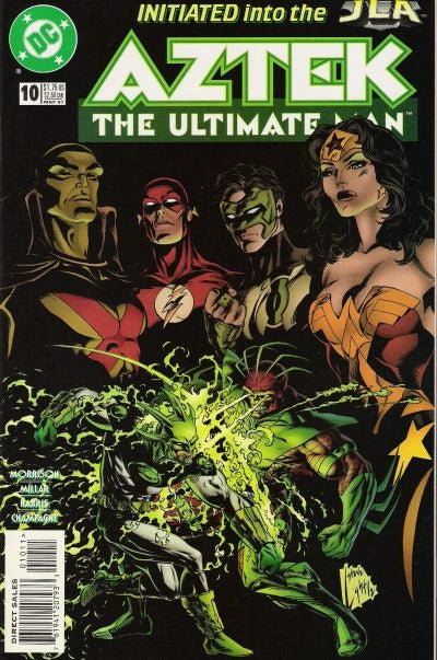 Aztek: The Ultimate Man - Vol 1 - #10 - 1996 - A League of their Own - (FN)
