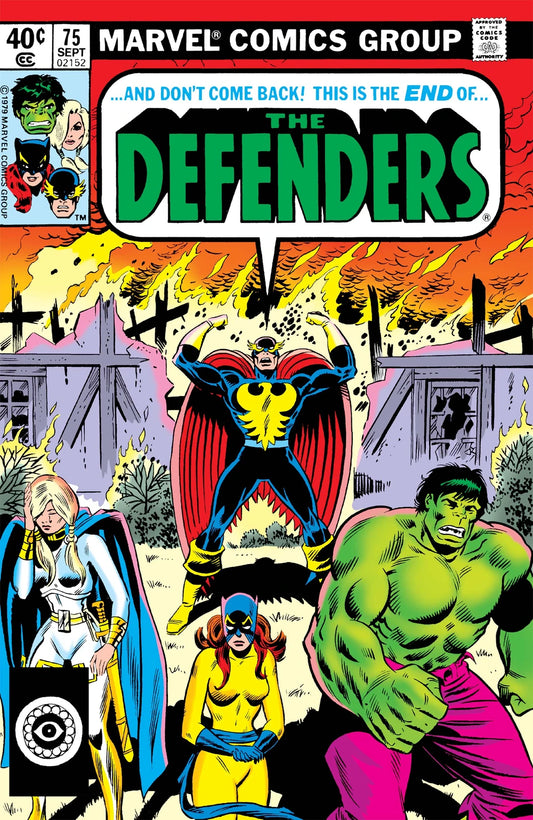 The Defenders - Vol 1 - #75 - 1979 - Poetic Justice - (FN)