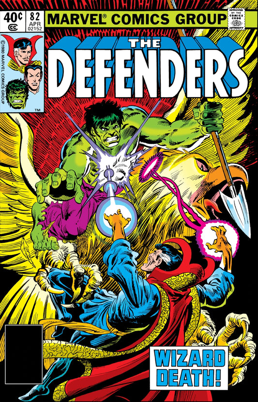 The Defenders - Vol 1 - #82 - 1980 - Wizard Death - (VFN)