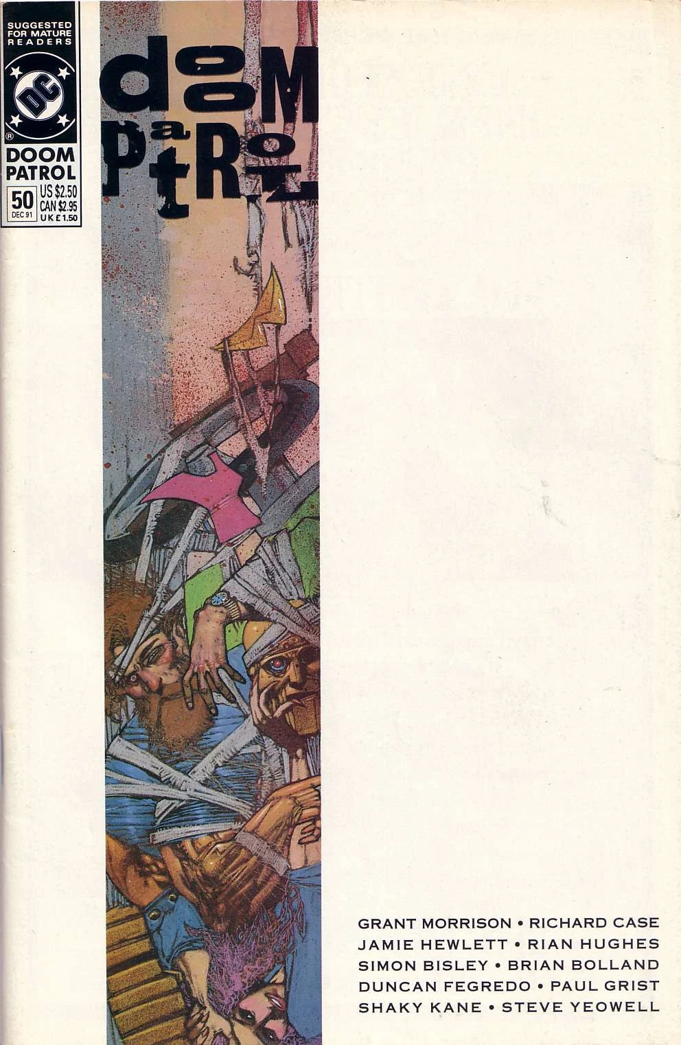 Doom Patrol - Vol 2 - #50 - 1991 - Tales of Hofmann - (NM)