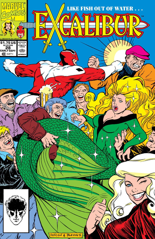 Excalibur - Vol 1 - #28 - 1990 - The Night They Tore Down the Gilded Lady - (FN)