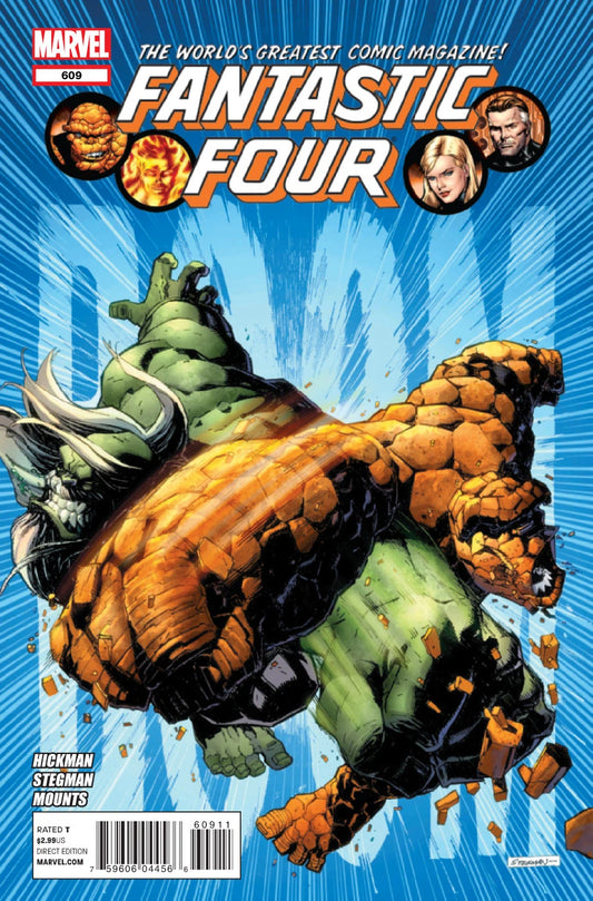 Fantastic Four - Vol 3 - #609 - 2012 - The God Ship - (VFN+)