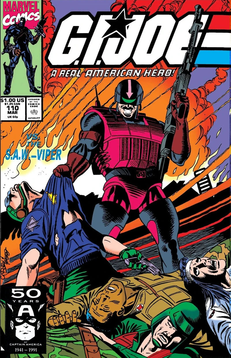 G.I. Joe: A Real American Hero - Vol 1 - #110 - 1991 - Escalator to Armageddon - (FN)