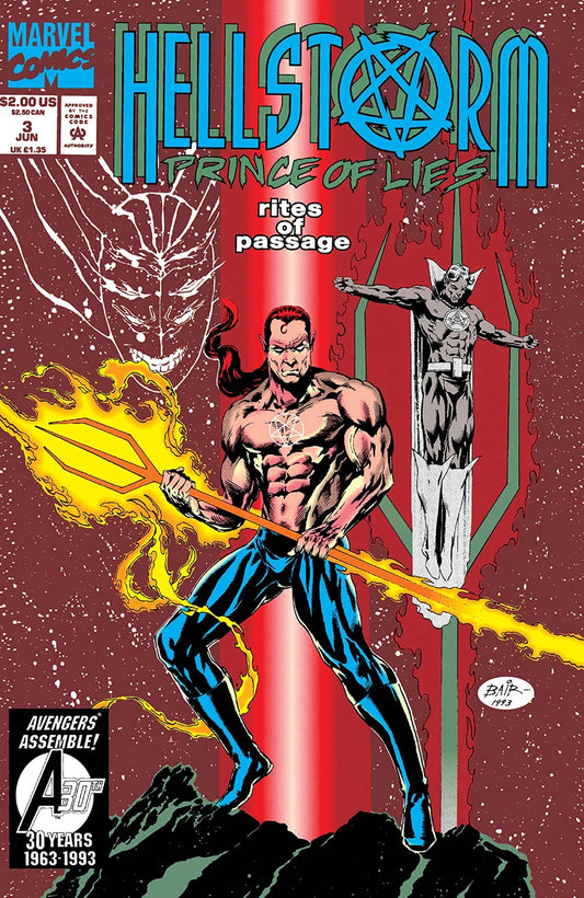 Hellstorm: Prince of Lies - Vol 1 - #3 - 1993 - Paradise Lost (VFN+)