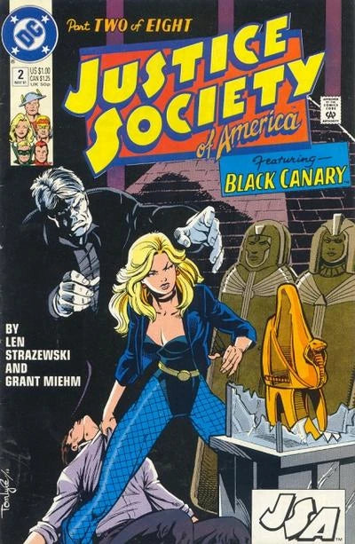 Justice Society of America - Vol 1 - #2 - 1991 - Vengeance from the Stars!: Chapter Two: The Sack of Gotham - (VFN)