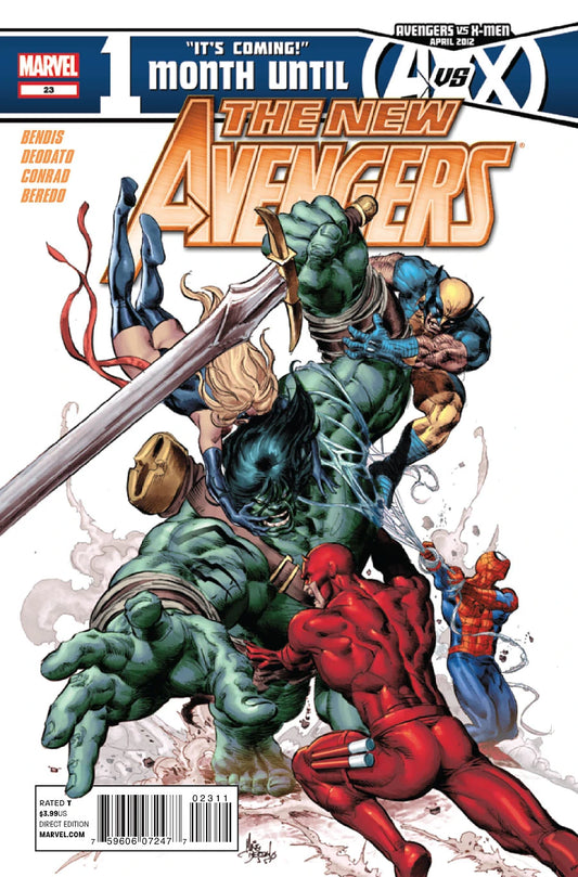 The New Avengers - Vol 2 - #23 - 2012 - The New Dark Avengers versus Skaar, Son of Hulk - (NM)