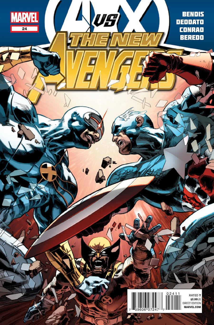 The New Avengers - Vol 2 - #24 - 2012 - AvX! - (VFN+)