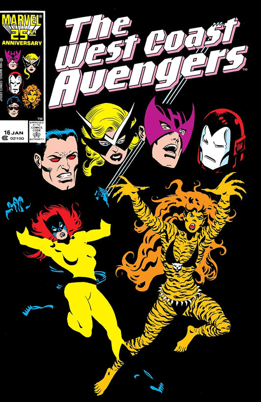 The West Coast Avengers - Vol 2 - #16 - 1987 - The Dive - (FN)