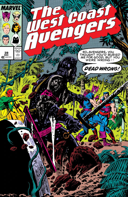 The West Coast Avengers - Vol 2 - #39 - 1988 - Upset! - (VFN)