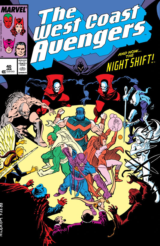 The West Coast Avengers - Vol 2 - #40 - 1989 - And Now the...Night Shift! - (FN)